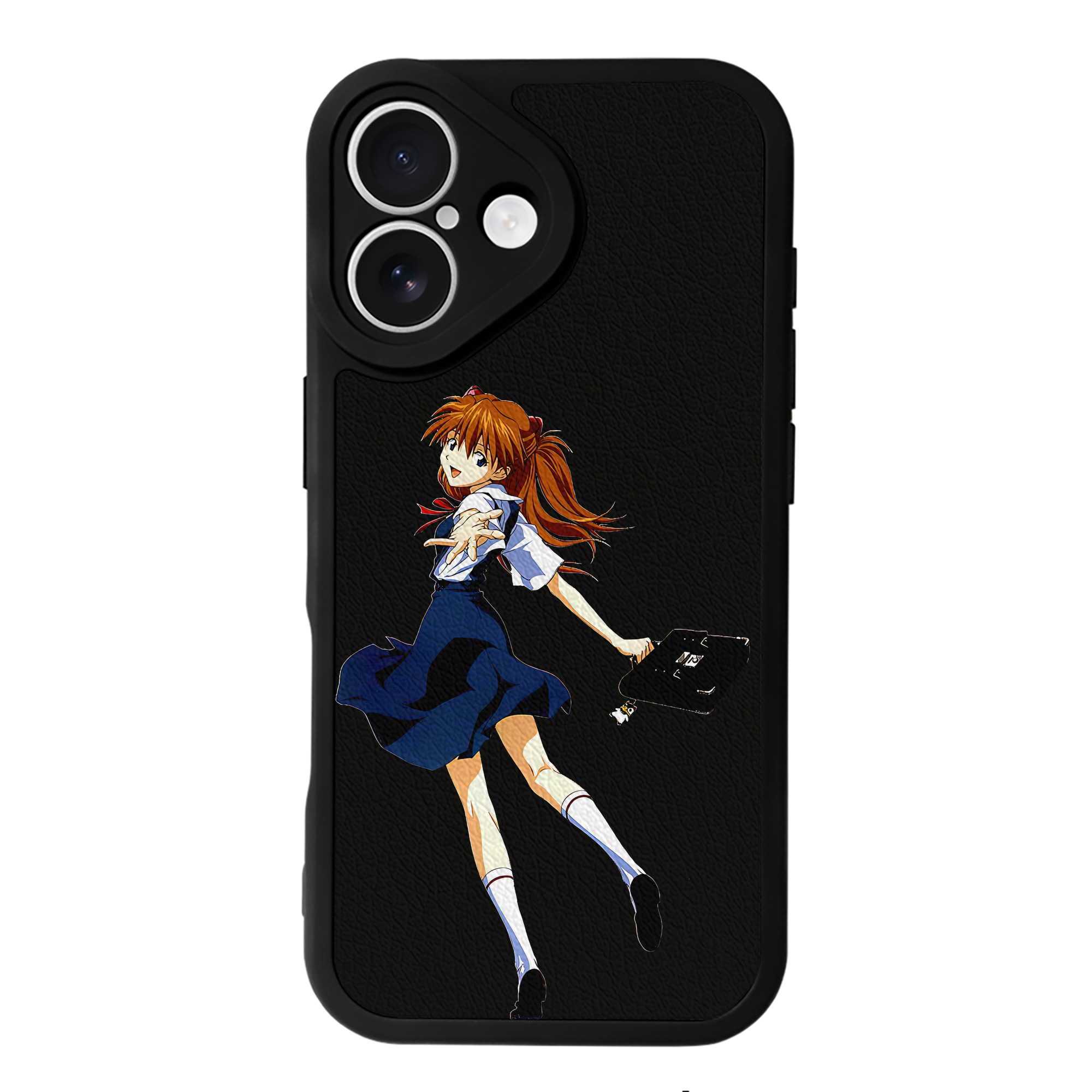 （画像用） EVA 新世紀エヴァンゲリオン 【iPhone 16シリーズ対応】シリコンスマホケース（レザー調） 材質：シリコン